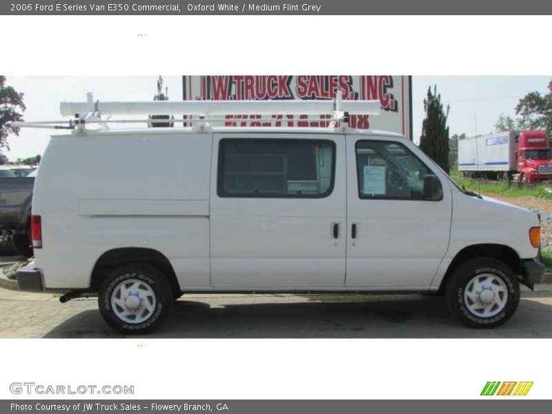 Oxford White / Medium Flint Grey 2006 Ford E Series Van E350 Commercial