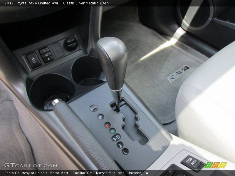 Classic Silver Metallic / Ash 2012 Toyota RAV4 Limited 4WD