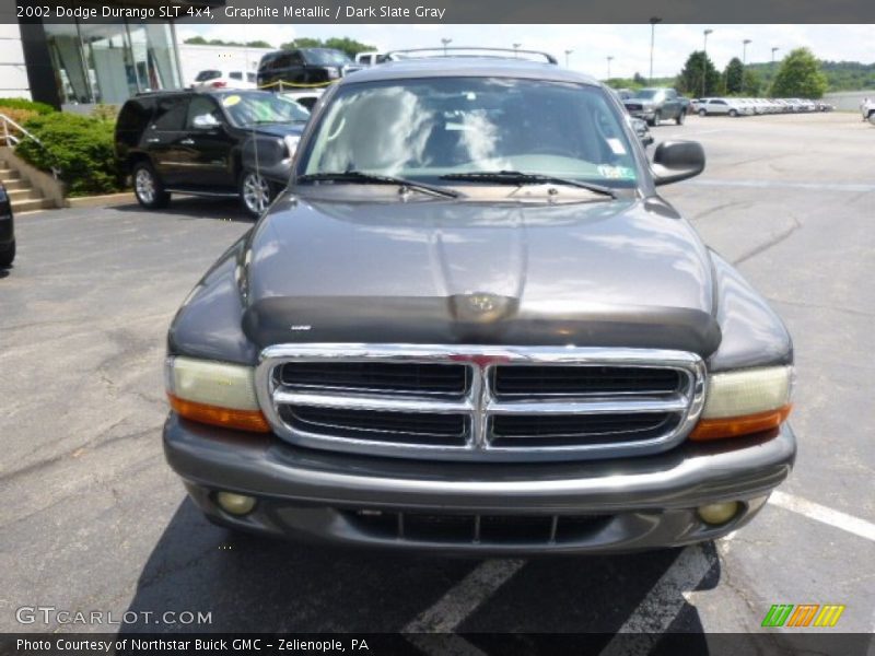 Graphite Metallic / Dark Slate Gray 2002 Dodge Durango SLT 4x4