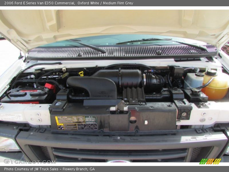 Oxford White / Medium Flint Grey 2006 Ford E Series Van E350 Commercial