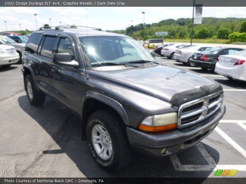 Graphite Metallic / Dark Slate Gray 2002 Dodge Durango SLT 4x4