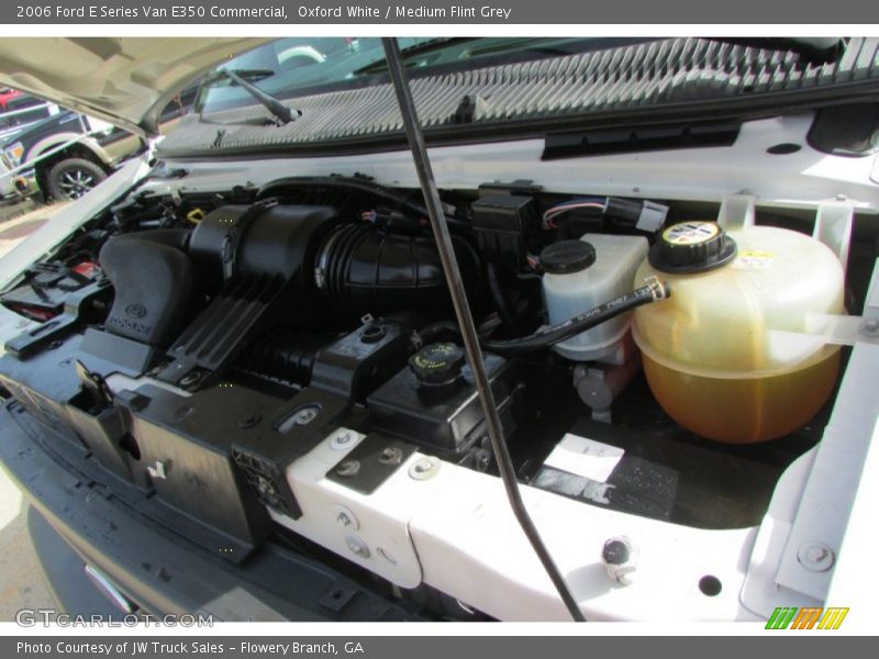 Oxford White / Medium Flint Grey 2006 Ford E Series Van E350 Commercial