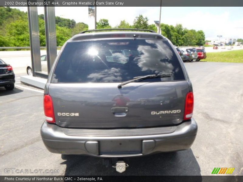 Graphite Metallic / Dark Slate Gray 2002 Dodge Durango SLT 4x4