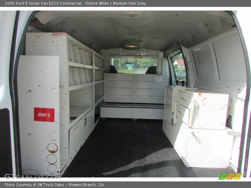 Oxford White / Medium Flint Grey 2006 Ford E Series Van E350 Commercial