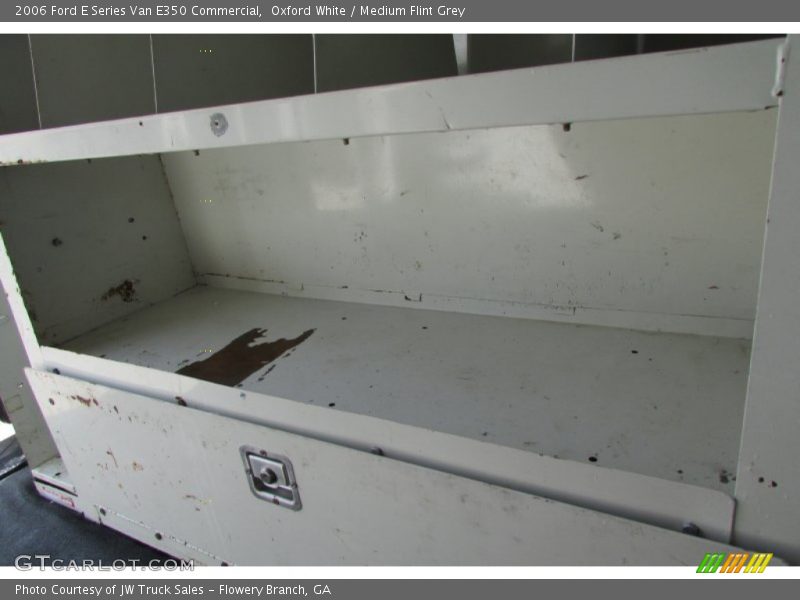Oxford White / Medium Flint Grey 2006 Ford E Series Van E350 Commercial
