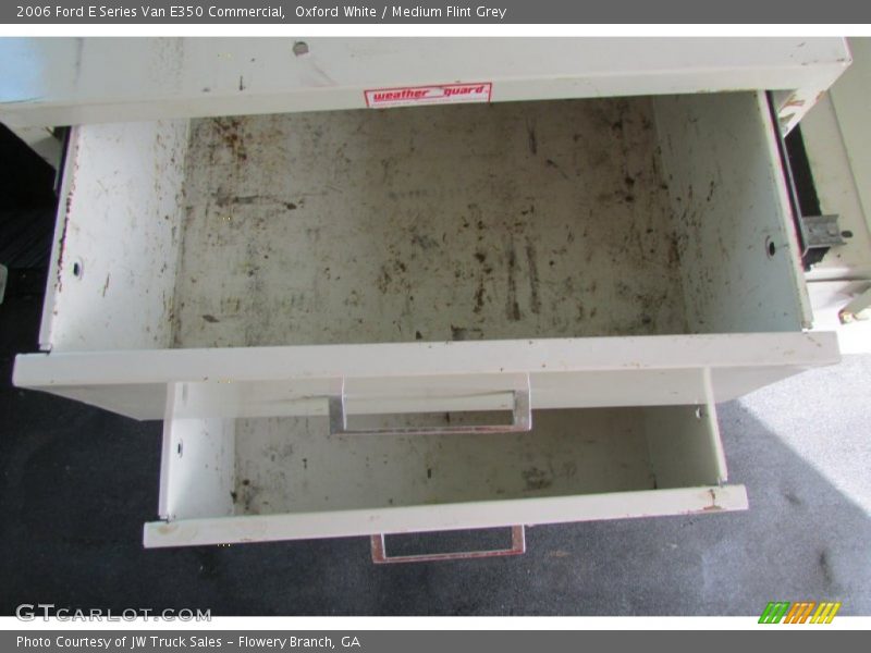 Oxford White / Medium Flint Grey 2006 Ford E Series Van E350 Commercial