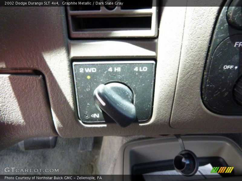 Graphite Metallic / Dark Slate Gray 2002 Dodge Durango SLT 4x4