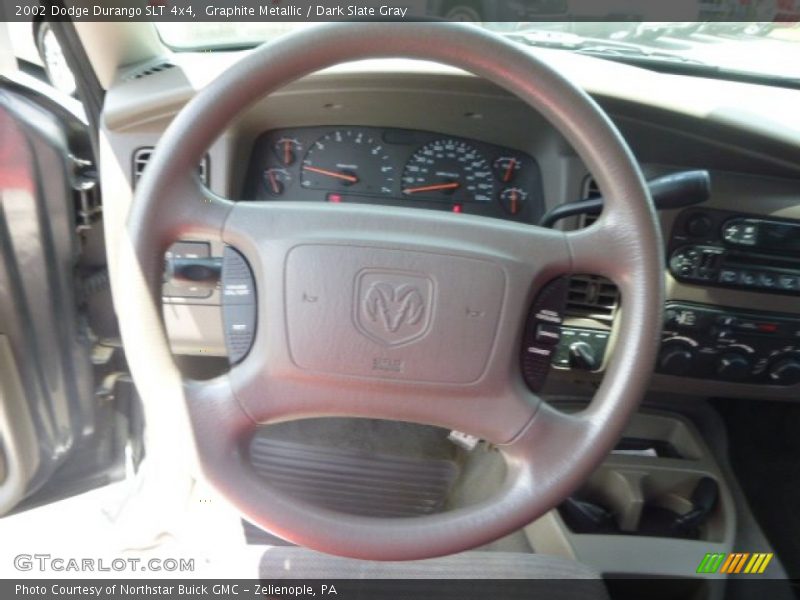 Graphite Metallic / Dark Slate Gray 2002 Dodge Durango SLT 4x4