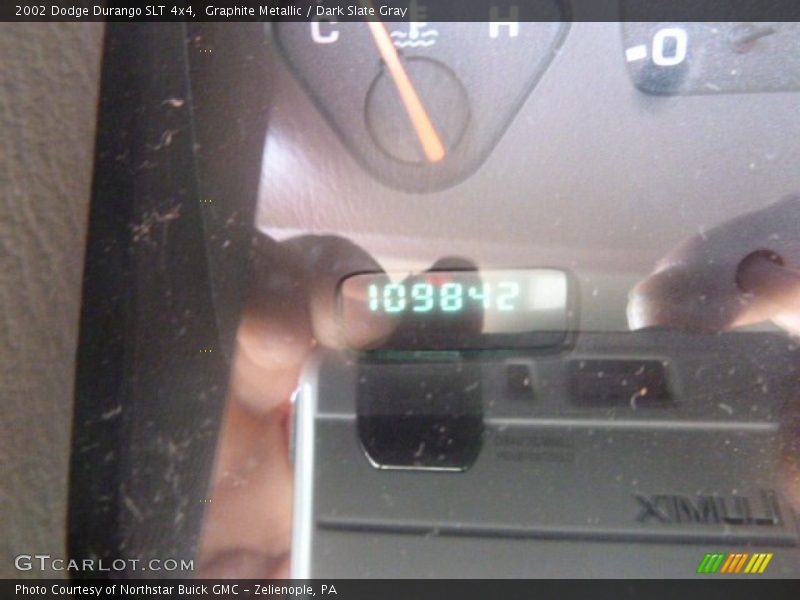 Graphite Metallic / Dark Slate Gray 2002 Dodge Durango SLT 4x4