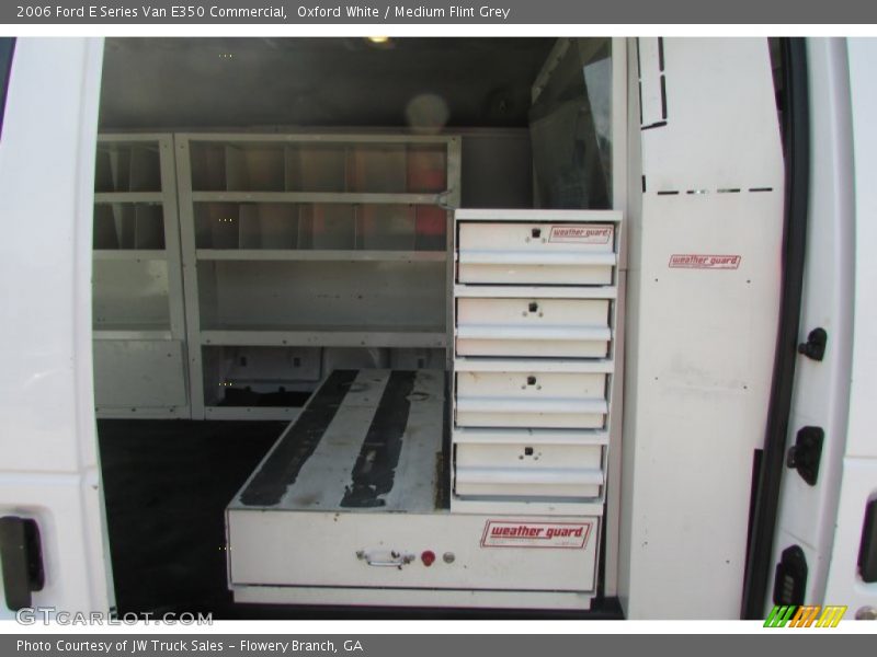 Oxford White / Medium Flint Grey 2006 Ford E Series Van E350 Commercial