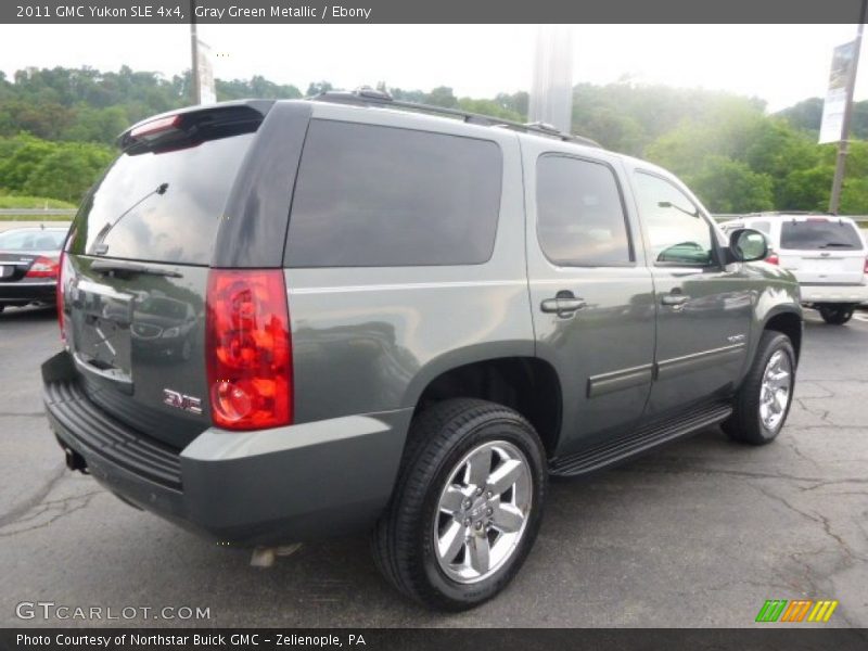 Gray Green Metallic / Ebony 2011 GMC Yukon SLE 4x4