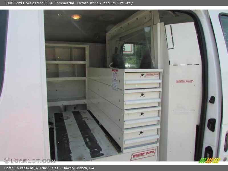Oxford White / Medium Flint Grey 2006 Ford E Series Van E350 Commercial