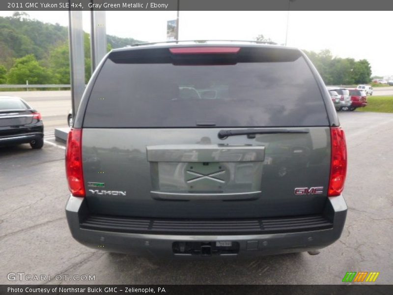 Gray Green Metallic / Ebony 2011 GMC Yukon SLE 4x4