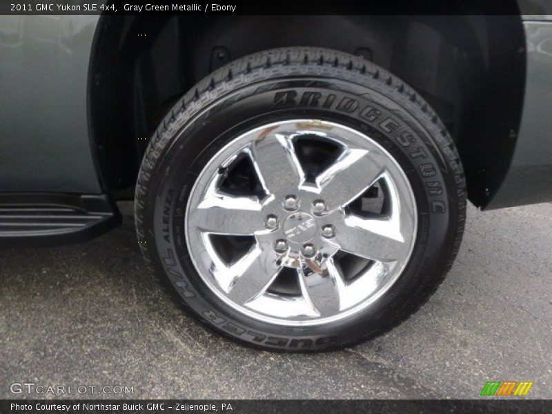 Gray Green Metallic / Ebony 2011 GMC Yukon SLE 4x4