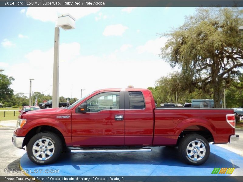  2014 F150 XLT SuperCab Ruby Red