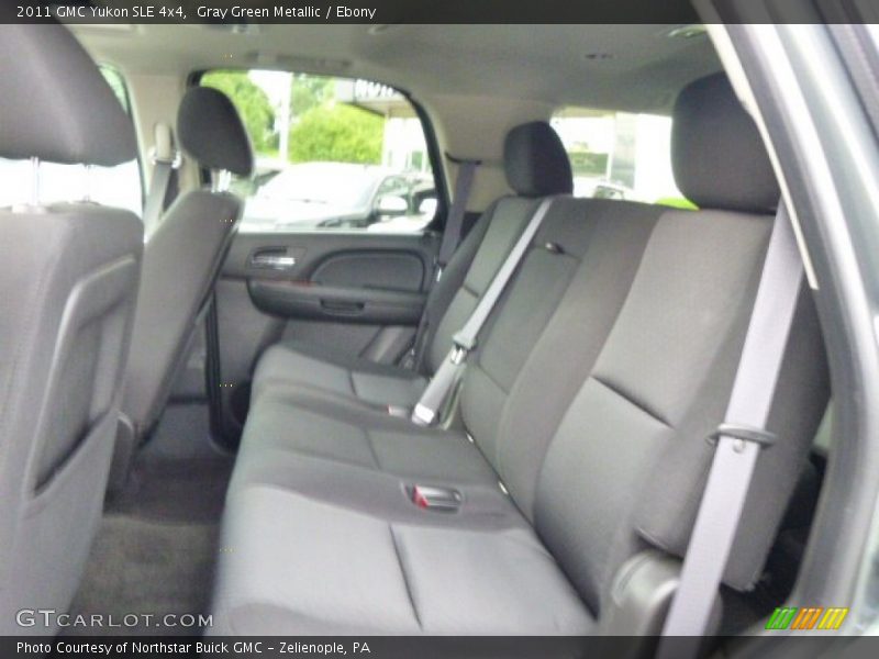 Rear Seat of 2011 Yukon SLE 4x4