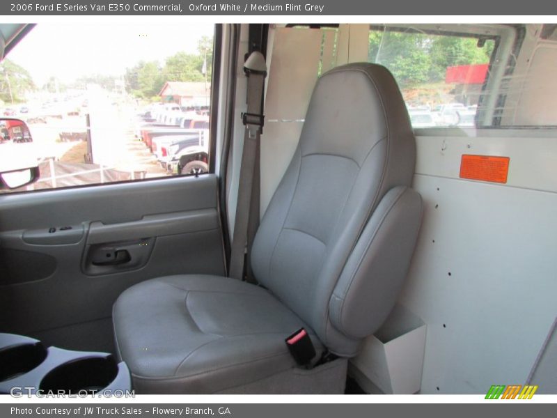 Oxford White / Medium Flint Grey 2006 Ford E Series Van E350 Commercial