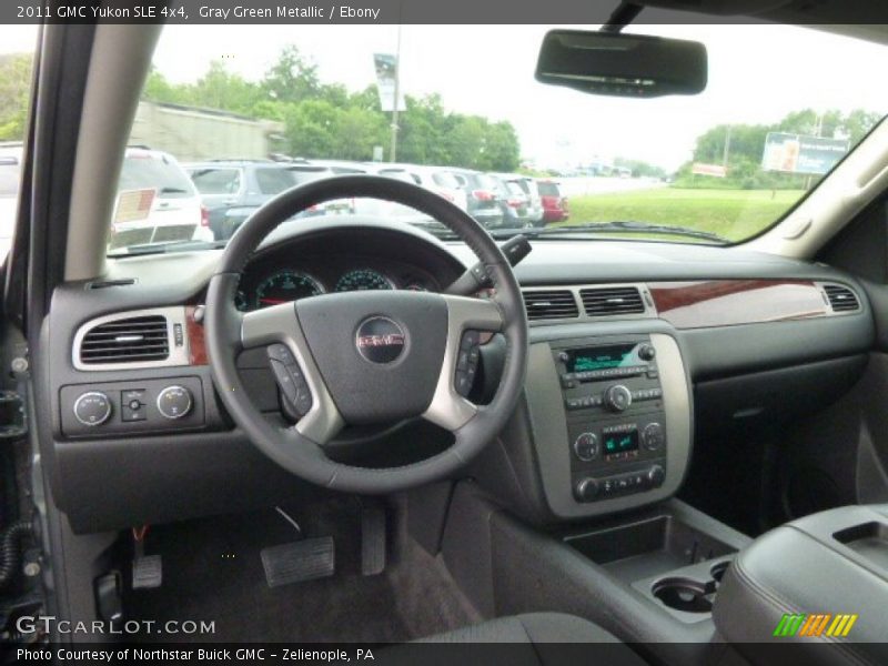 Ebony Interior - 2011 Yukon SLE 4x4 