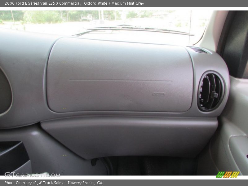Oxford White / Medium Flint Grey 2006 Ford E Series Van E350 Commercial