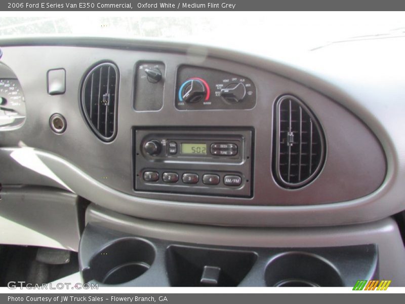 Oxford White / Medium Flint Grey 2006 Ford E Series Van E350 Commercial