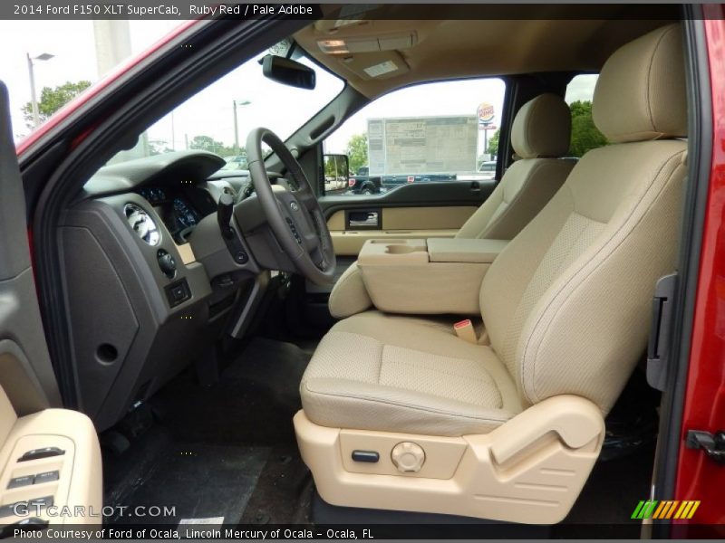 2014 F150 XLT SuperCab Pale Adobe Interior