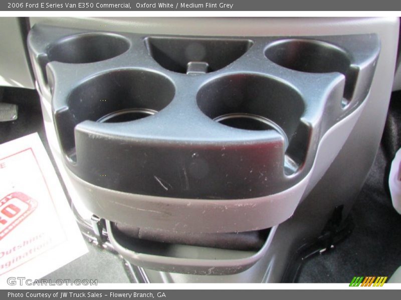 Oxford White / Medium Flint Grey 2006 Ford E Series Van E350 Commercial
