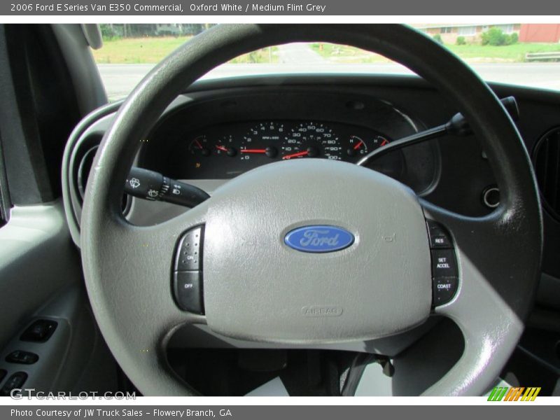 Oxford White / Medium Flint Grey 2006 Ford E Series Van E350 Commercial