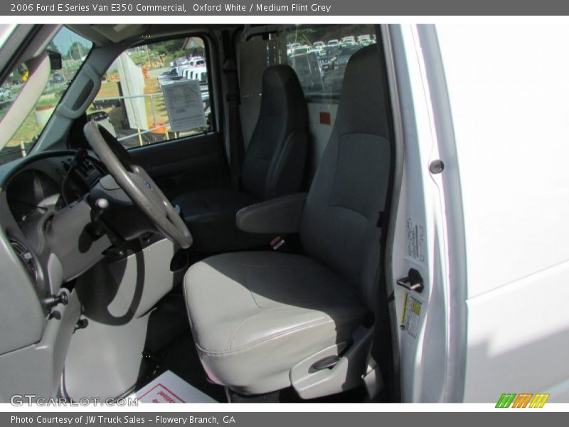 Oxford White / Medium Flint Grey 2006 Ford E Series Van E350 Commercial