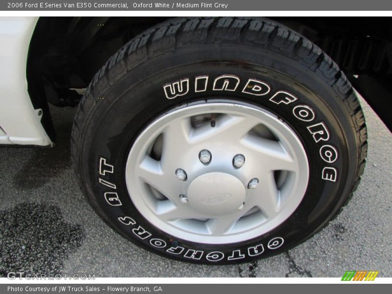 Oxford White / Medium Flint Grey 2006 Ford E Series Van E350 Commercial
