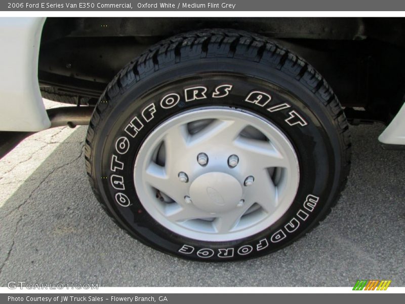 Oxford White / Medium Flint Grey 2006 Ford E Series Van E350 Commercial
