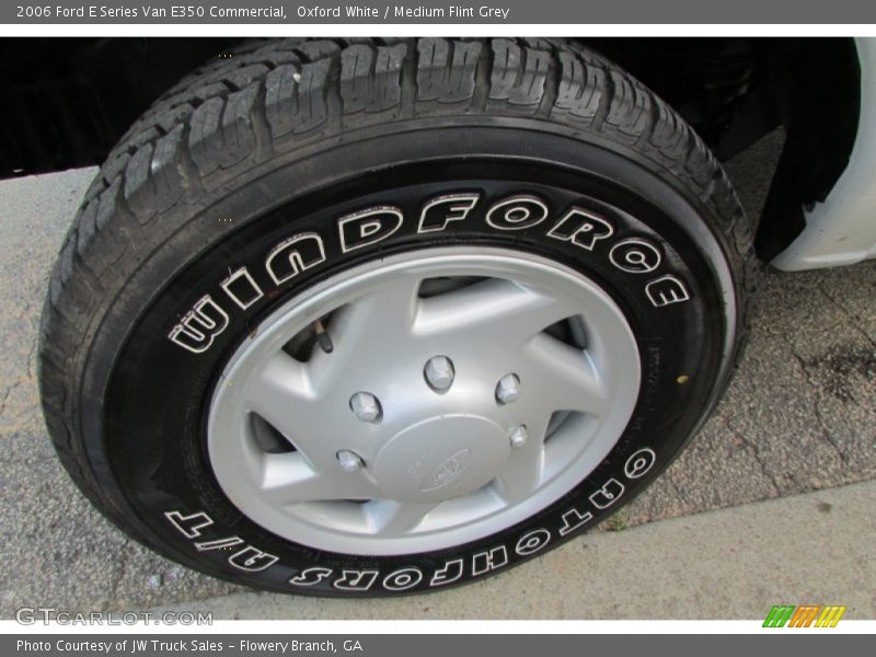 Oxford White / Medium Flint Grey 2006 Ford E Series Van E350 Commercial