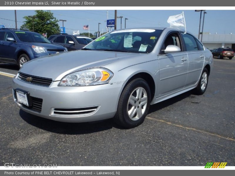 Silver Ice Metallic / Ebony 2010 Chevrolet Impala LS