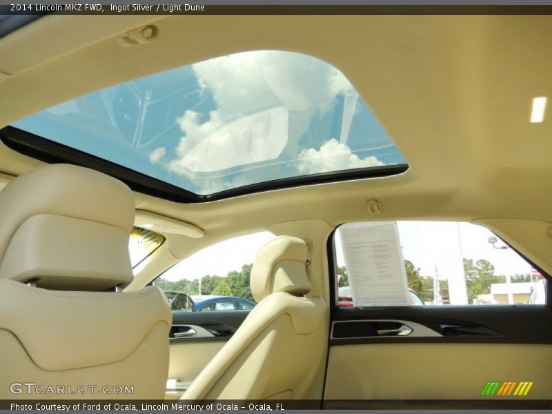 Ingot Silver / Light Dune 2014 Lincoln MKZ FWD