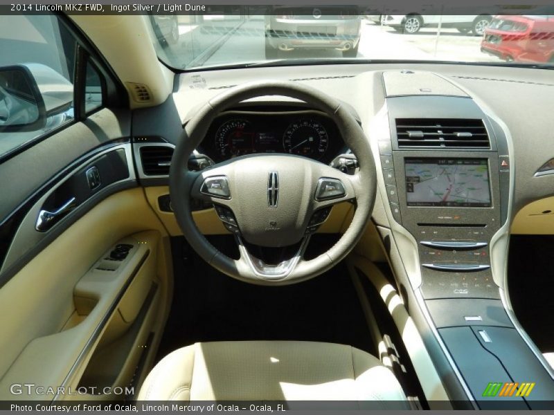 Ingot Silver / Light Dune 2014 Lincoln MKZ FWD