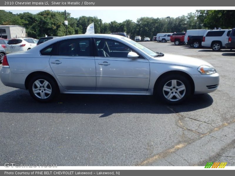 Silver Ice Metallic / Ebony 2010 Chevrolet Impala LS