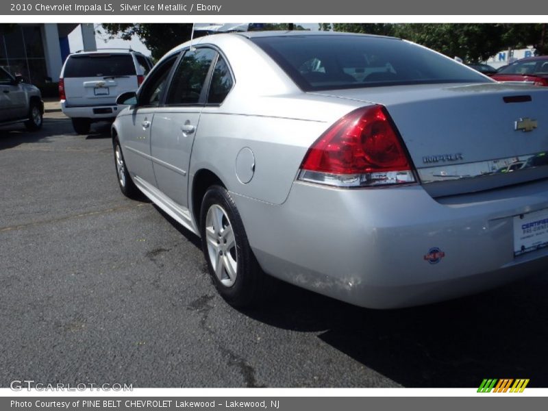Silver Ice Metallic / Ebony 2010 Chevrolet Impala LS