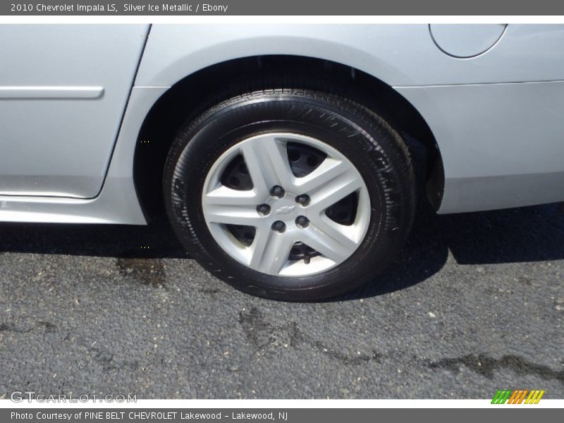 Silver Ice Metallic / Ebony 2010 Chevrolet Impala LS