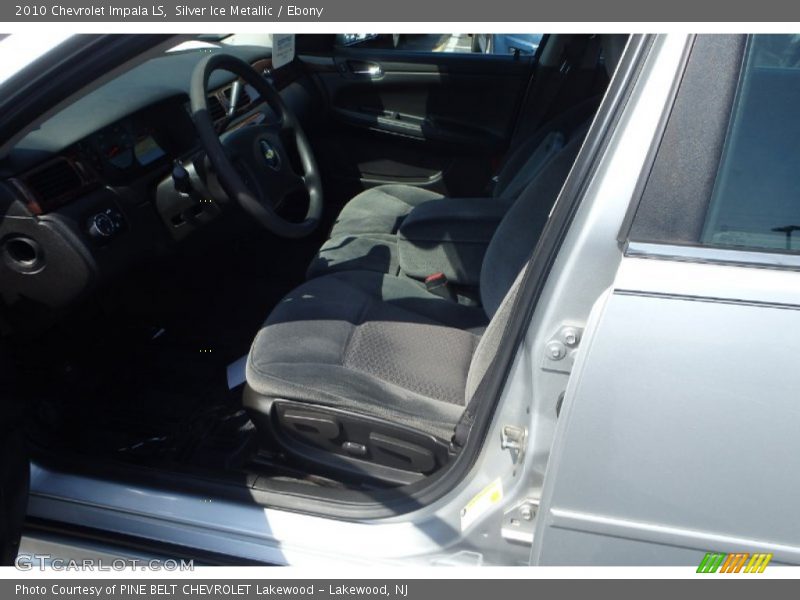 Silver Ice Metallic / Ebony 2010 Chevrolet Impala LS