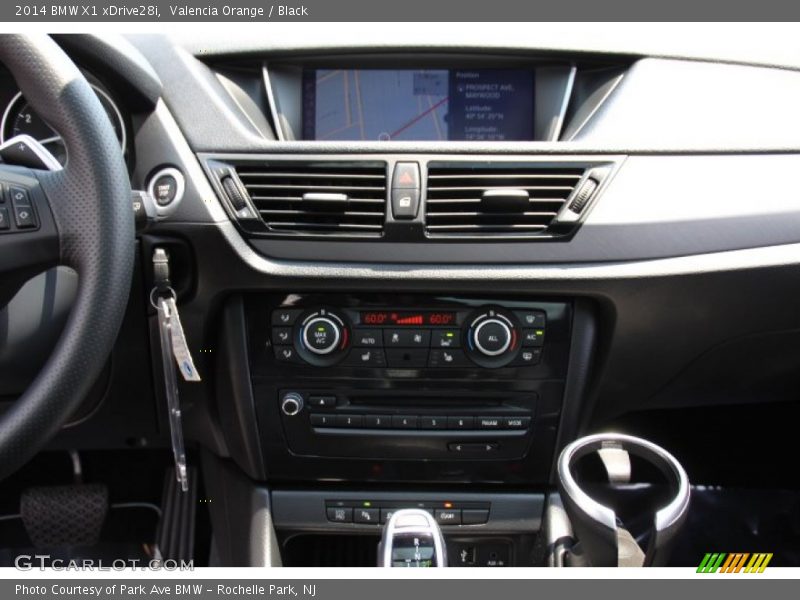 Valencia Orange / Black 2014 BMW X1 xDrive28i