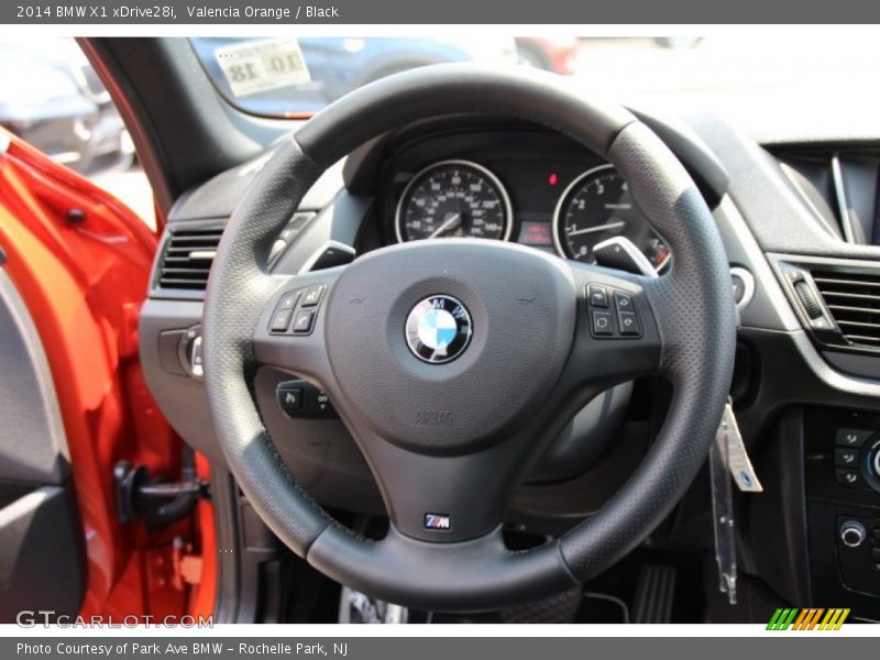 Valencia Orange / Black 2014 BMW X1 xDrive28i