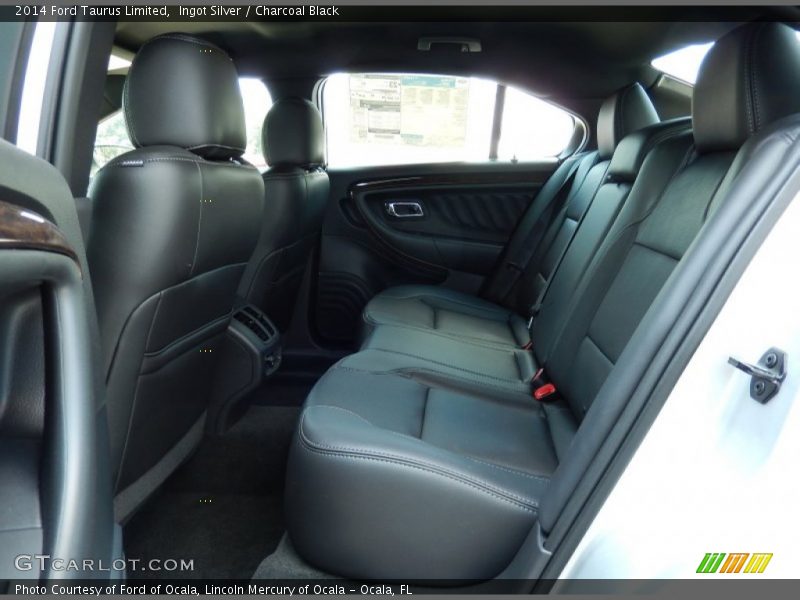Ingot Silver / Charcoal Black 2014 Ford Taurus Limited