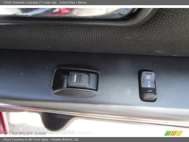 Victory Red / Ebony 2008 Chevrolet Colorado LT Crew Cab