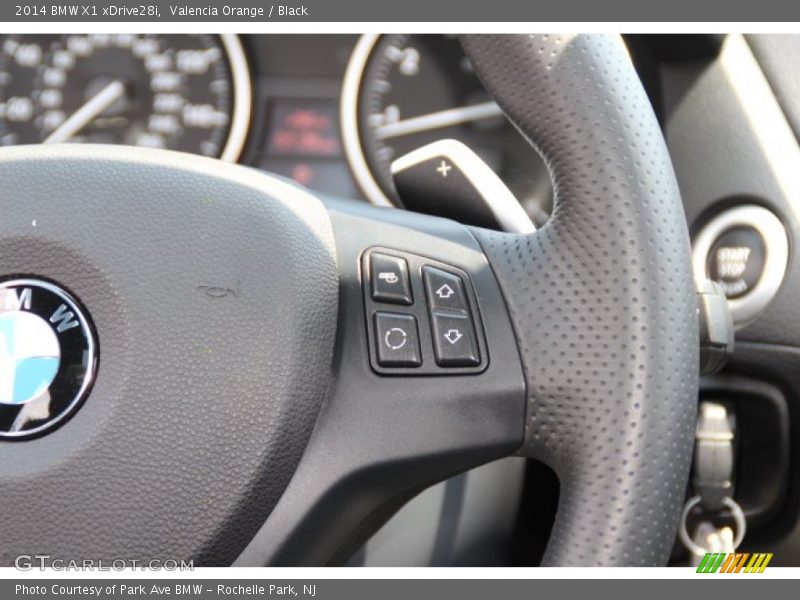 Valencia Orange / Black 2014 BMW X1 xDrive28i