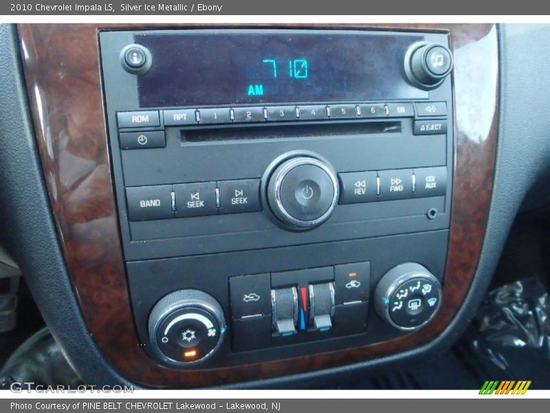 Silver Ice Metallic / Ebony 2010 Chevrolet Impala LS