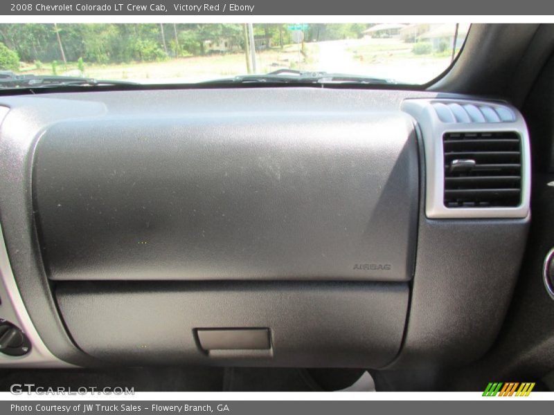 Victory Red / Ebony 2008 Chevrolet Colorado LT Crew Cab