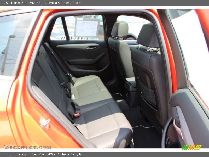 Valencia Orange / Black 2014 BMW X1 xDrive28i