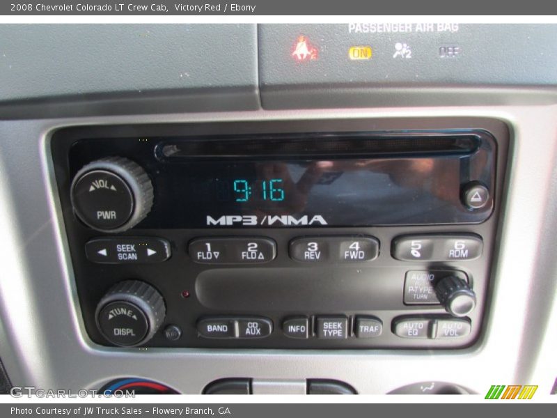 Victory Red / Ebony 2008 Chevrolet Colorado LT Crew Cab