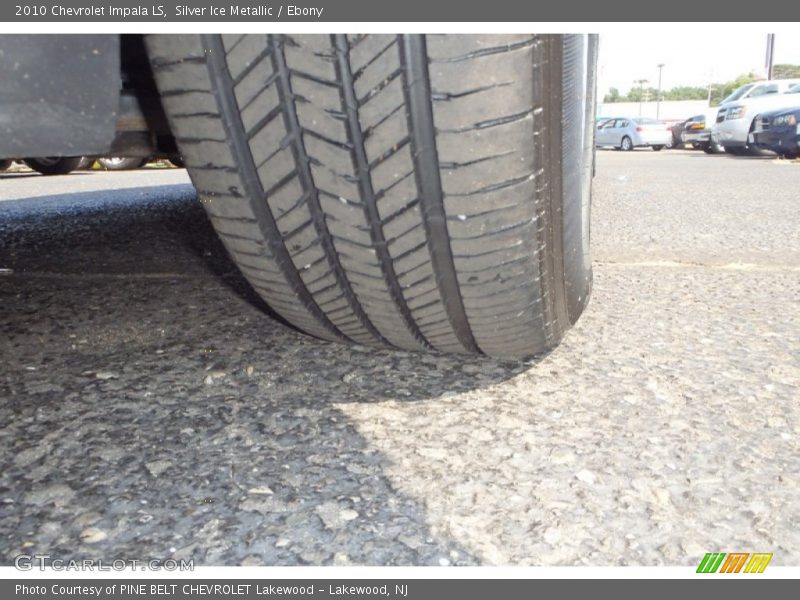 Silver Ice Metallic / Ebony 2010 Chevrolet Impala LS