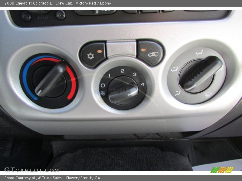 Victory Red / Ebony 2008 Chevrolet Colorado LT Crew Cab
