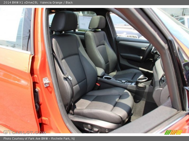 Valencia Orange / Black 2014 BMW X1 xDrive28i